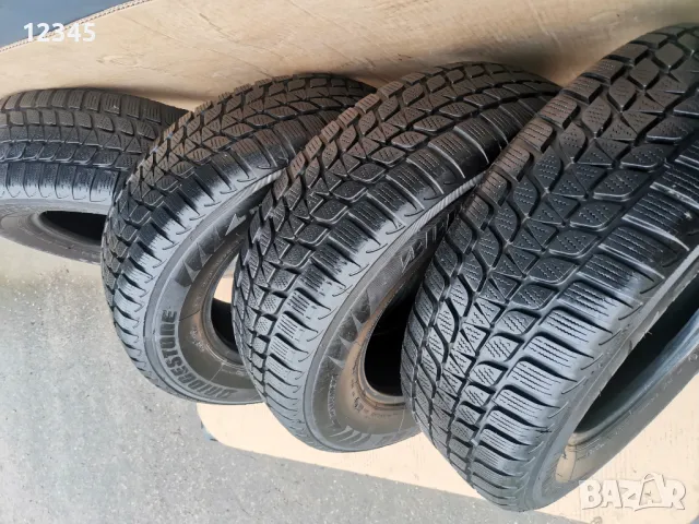 195/70R14 bridgestone 7мм грайфер-№75, снимка 1 - Гуми и джанти - 47939543