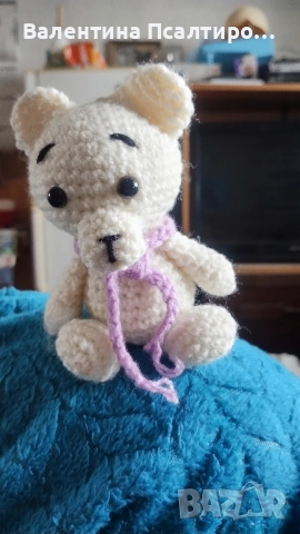 Мече, плетено на една кука