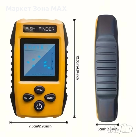 Оригинален детектор за риба с CHIRP сонар , снимка 2 - Екипировка - 52897376