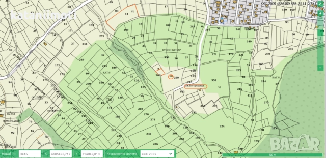 Сапарева баня-  парцел