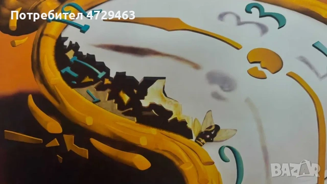 Canvas картина 45×70 см – сюрреалистичен стил (Салвадор Дали), снимка 2 - Картини - 53378017