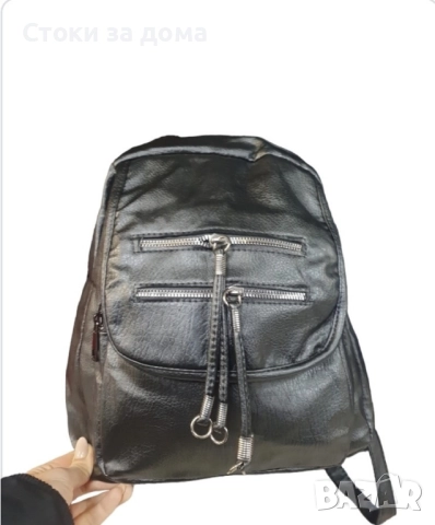 Дамски кожени раници , снимка 3 - Раници - 52569356