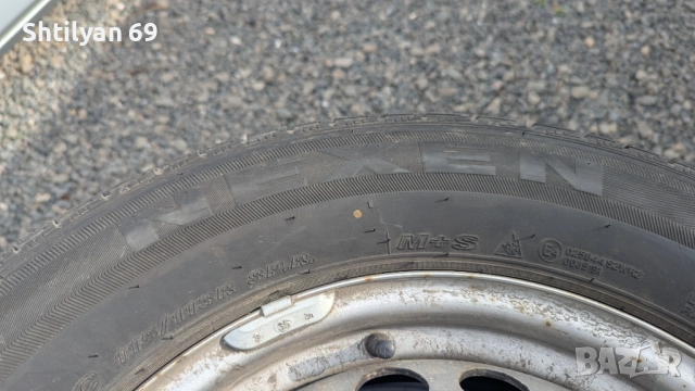 Оригинални джанти 16" със зимни гуми  за Фолксваген Крафтър , снимка 5 - Гуми и джанти - 51741609