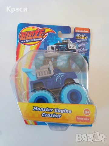 Fisher price blaze метални камионче crusher