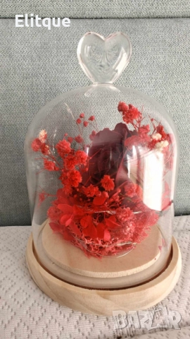 Роза в стъкленица подходяща за всяка дама, снимка 7 - Подаръци за жени - 52778420