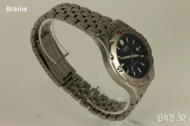 LORUS SPORTS Мъжки Кварцов Спортен Часовник Стомана, снимка 6 - Мъжки - 52774437