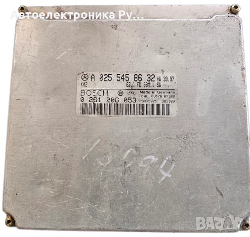 компютър MERCEDES W211 E320 A0255458632, 0255458632, A 025 545 86 32 BOSCH, 0261206053