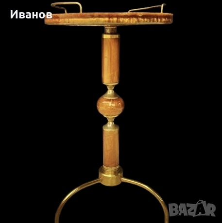 ЦЕНА - 25€. Кръгла Мраморна масичка за кафе - Стил Луи XVI , снимка 2 - Маси - 51417425