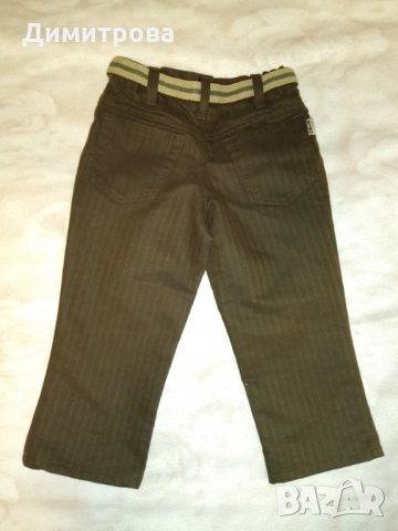 Официален панталон с колан р.92см, снимка 3 - Панталони и долнища за бебе - 28015315