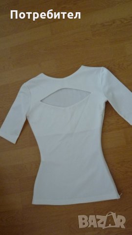 Нова дамска блуза-С, снимка 3 - Тениски - 34617711