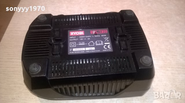 ryobi bcl-1800-18v/3a-battery charger-внос холандия, снимка 10 - Винтоверти - 27742070