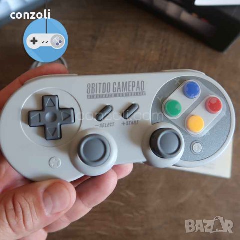8Bitdo SN30 Pro геймпад контролер, снимка 9 - Nintendo конзоли - 33405511