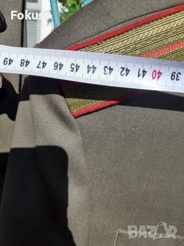 Стара военна СОЦ униформа куртка вензели пагони - като нова, снимка 5 - Антикварни и старинни предмети - 53268946