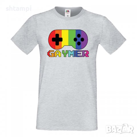  Мъжка тениска Gaymer 1 multicolor Прайд Празник.Повод,Изненада, снимка 6 - Тениски - 37102432