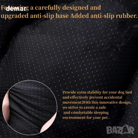 Легло за кучета OKYUK, което може да се пере, (M, тъмно сиво), снимка 6 - За кучета - 49127794