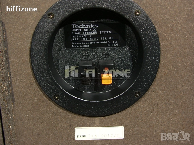 Тонколони Technics sb-x100 /2, снимка 12 - Тонколони - 52927968