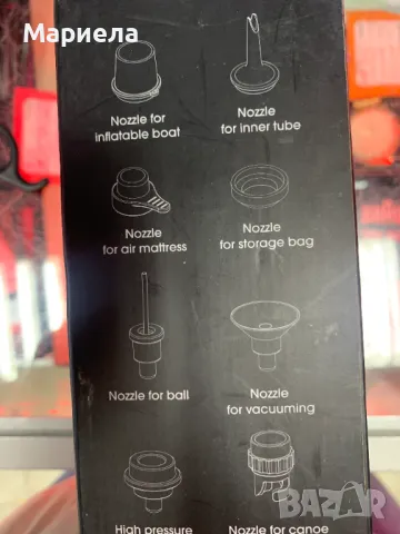 Многофункционална електрическа помпа SUPPOU，4000mAh има ниско/високо налягане（20PSI макс.), снимка 3 - Къмпинг осветление - 47797058