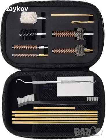 MOCNT Комплект за почистване на оръжие от 17 части, снимка 4 - Оборудване и аксесоари за оръжия - 47358383