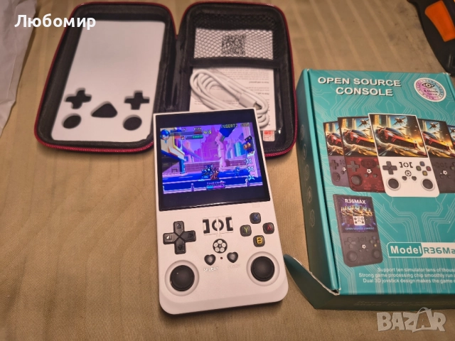 WDYQJE R36MAX Ретро ръчна игрова конзола, 4.0-инчов IPS екран, ретро игрова конзола, Linux , снимка 3 - Други игри и конзоли - 52335414