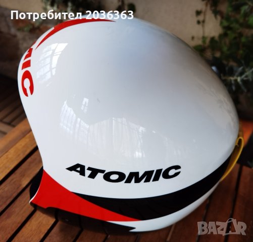 Каска ATOMIC с очила!!!, снимка 8 - Зимни спортове - 43479645