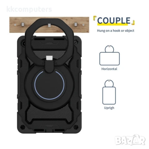 Huawei MatePad SE 10.4 2023 Силиконов Калъф TPU + PC и Протектор, снимка 4 - Калъфи, кейсове - 51040644