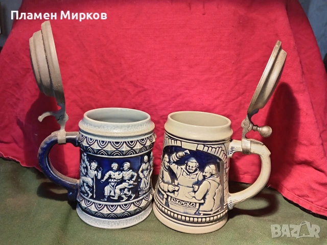 Две германски халби, снимка 3 - Чаши - 53463062