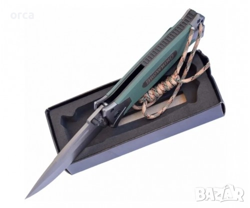 Сгъваем тактически нож Browning Navy Seals Edition 364 – 22 см, снимка 5 - Ножове - 52168147