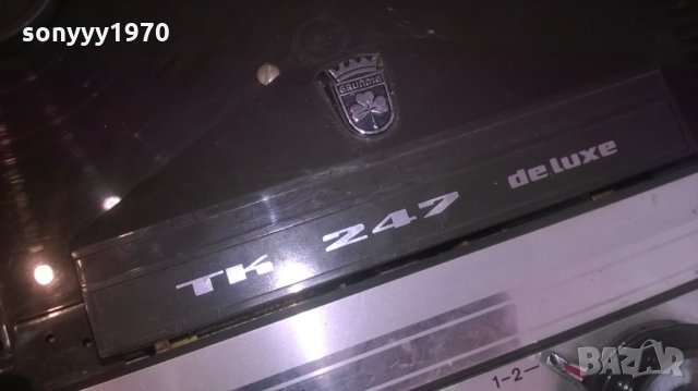 GRUNDIG TK 247 DE LUXE-MADE IN GERMANY-ВНОС ХОЛАНДИЯ, снимка 12 - Ресийвъри, усилватели, смесителни пултове - 27800608