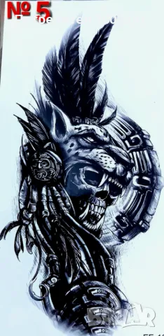 Временни Татуси водоустойчиви тип Хена висококачествени и безопастни за мъже и за жени, снимка 9 - Други - 50021181