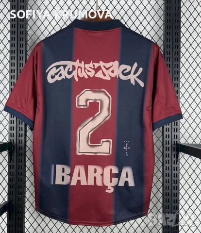 Барселона Х Cactus Jack , снимка 2 - Спортни дрехи, екипи - 52965494
