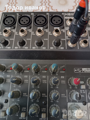 Behringer-1202usb, снимка 3 - Ресийвъри, усилватели, смесителни пултове - 44906712