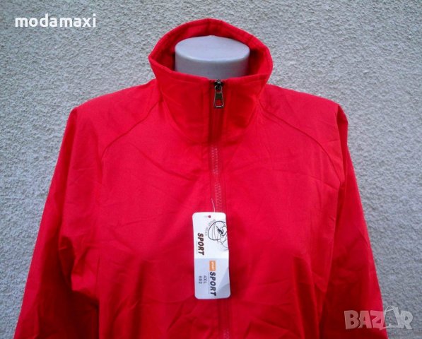2XL/3XL Ново пролетно, червено яке, снимка 2 - Якета - 42980629