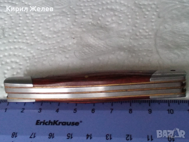 Джобно ножче сгъваем високо качество 53432, снимка 4 - Антикварни и старинни предмети - 53503654