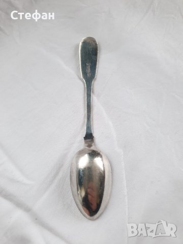 Сребърна лъжичка Царска Русия 1894 година, снимка 3 - Антикварни и старинни предмети - 43732424
