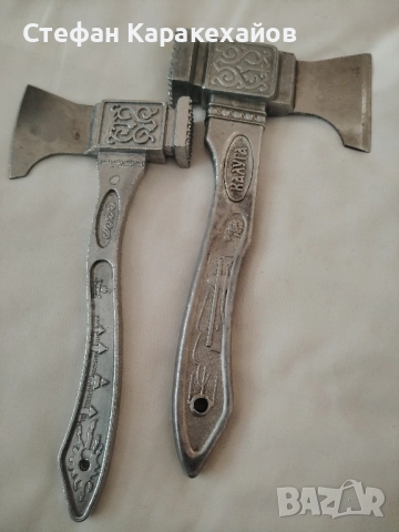 Две руски брадвички за пържоли , снимка 1