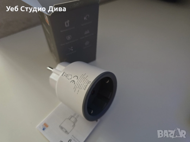 SONOFF iPlug S60 TPF – WiFi Смарт преходен контакт 16A/4000W, снимка 3 - Друга електроника - 51674314