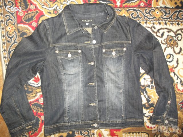 Дънково яке MARC LAUGE   дамско,ХЛ, снимка 2 - Якета - 28777573