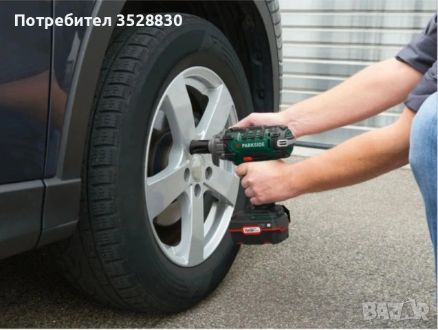 Акумулаторен гайковерт Parkside PASSK 20-Li B2 с батерия и зарядно (нови), снимка 6 - Други инструменти - 53148113