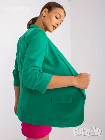 Зелено пролетно сако 