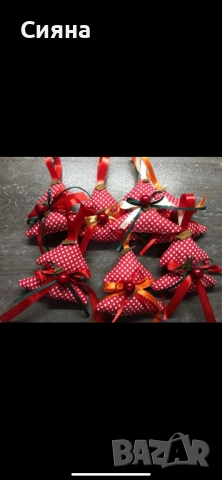 Текстилни коледни декорации, снимка 5 - Други - 52003747