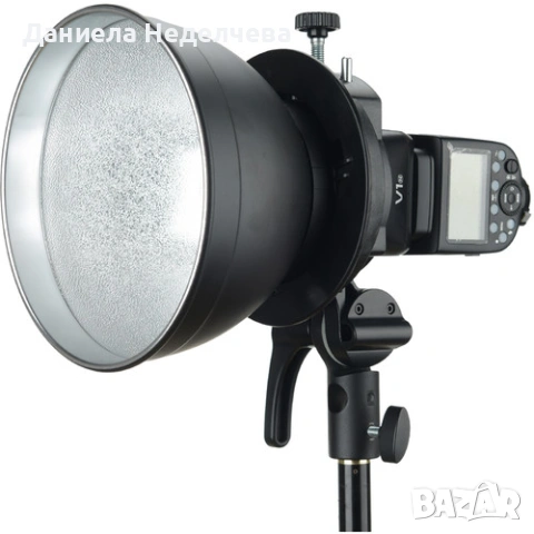 Универсален адаптер Gododx S2-type Speedlite Bracket (Bowens mount), снимка 4 - Чанти, стативи, аксесоари - 53173316