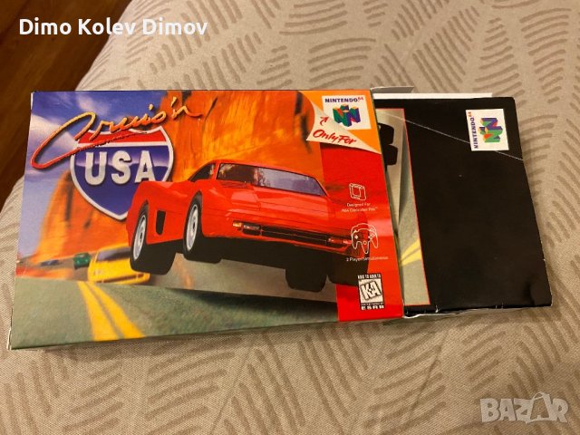 Cruisin USA N64, Nintendo 64 Boxed, снимка 3 - Игри за Nintendo - 43452966
