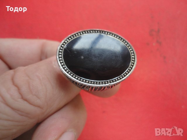 Страхотен пръстен с камък 2, снимка 7 - Пръстени - 43208862