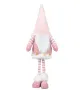 Коледна декоративна фигура, Гном, Розов, 59 см. , снимка 1