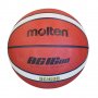 Баскетболна топка Молтен BG1600 нова оранжева , материал каучук подходяща за открито и закрито разме, снимка 1 - Баскетбол - 33571744