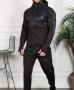 🤩Nike Air Jordan стилен черен мъжки екип🤩, снимка 1 - Спортни дрехи, екипи - 43806389