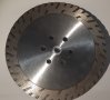 Диамантен диск за рязане на гранит, гранитогрес ф230х22,23х2,8mm, с фланец с резба, сухо рязане