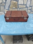 Винтидж кафяв куфар., снимка 4
