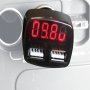 Дигитален волтметър Automat, Електрически, 12-24V, 2 USB, Черен, снимка 4
