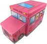 Детски автобус за игра сгъваема табуретка , снимка 3